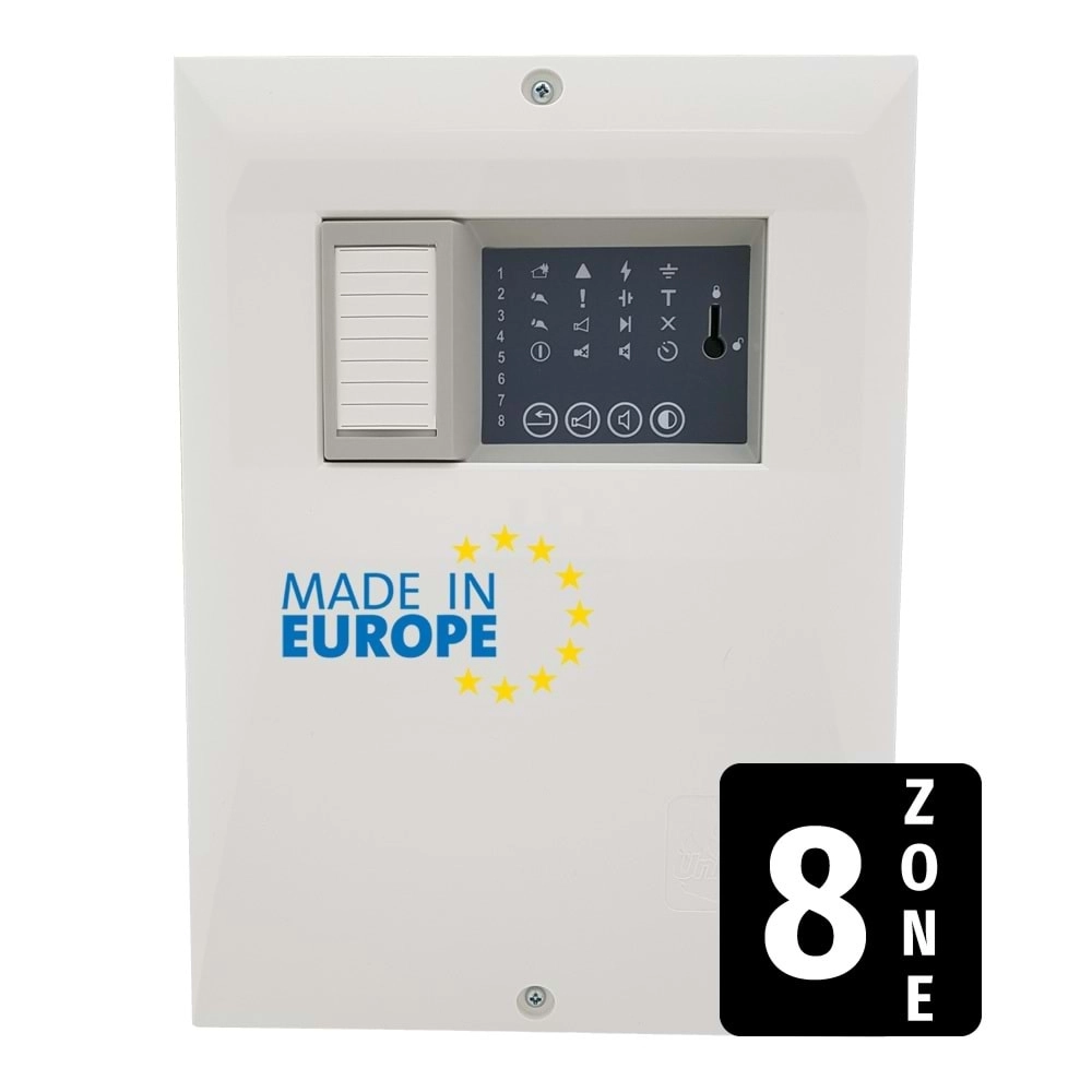 UniPOS%20FS%204000/8%208%20Zonlu%20Konvansiyonel%20Yangın%20Alarm%20Paneli