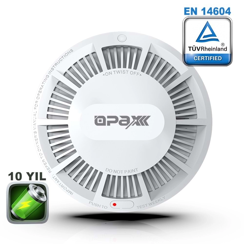 Opax%20HY-SSA01%20Photoelectric%20Kombine%20Kablosuz%20Duman%20&%20ISI%20Dedektörü%20ve%20Alarmı