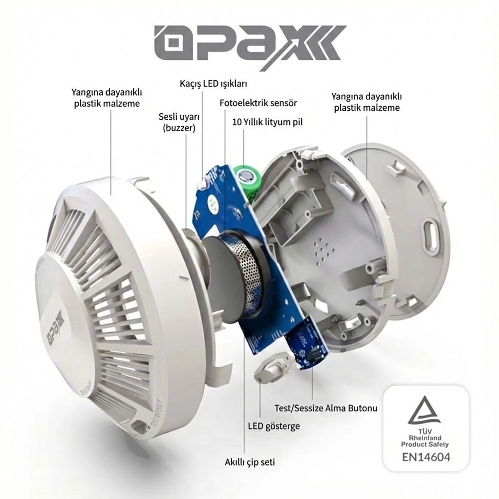 Opax%20HY-SSA01%20Photoelectric%20Kombine%20Kablosuz%20Duman%20&%20ISI%20Dedektörü%20ve%20Alarmı