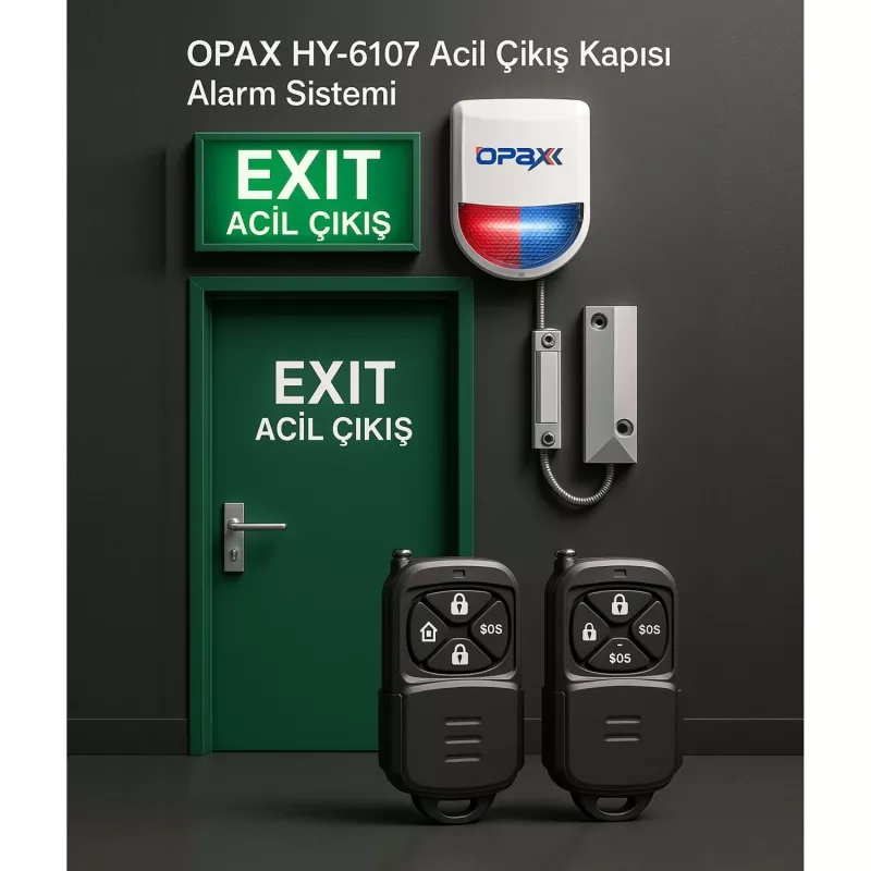 Opax%20HY-6107%20Kablolu%20&%20Kablosuz%20Acil%20Çıkış%20Kapısı%20Alarm%20Sistemi