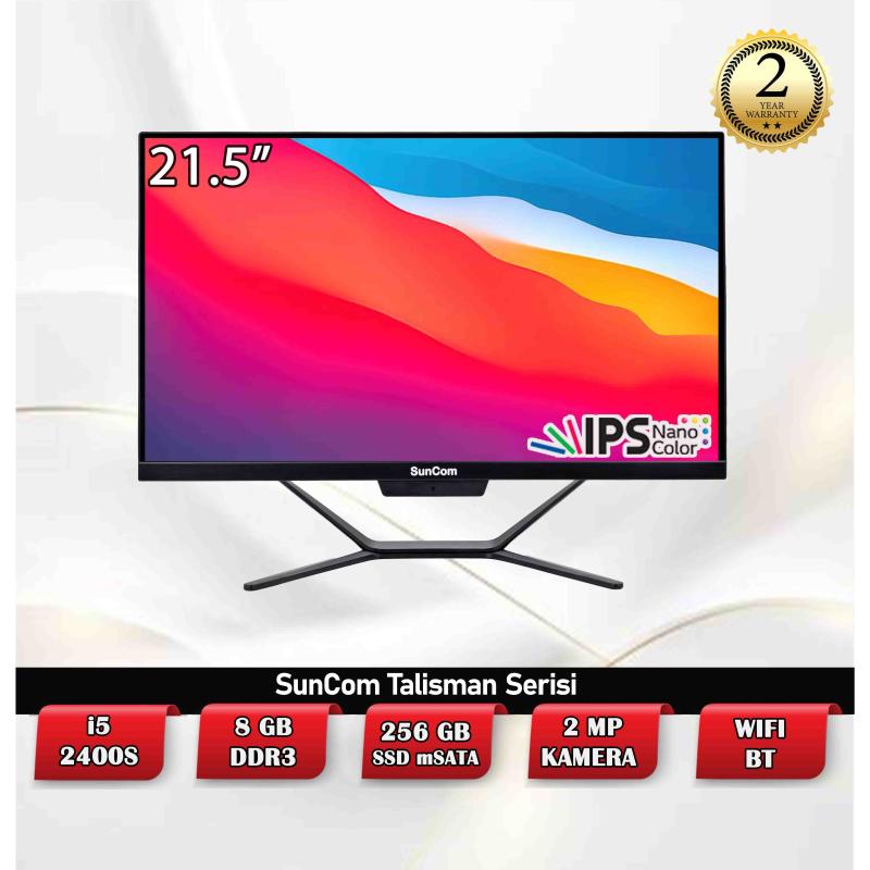 SUNCOM%20TALİSMAN%20SCA-52482M21%20I5-2400S%208GB%20256SSD%2021.5’’%20IPS%20NONTOUCH%20FREE-DOS%20SIYAH%20ALL%20IN%20ONE%20PC
