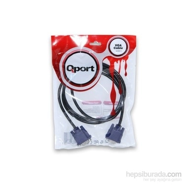 Qport%20Q-vga1.5%201.5mt%20Vga%20Kablo