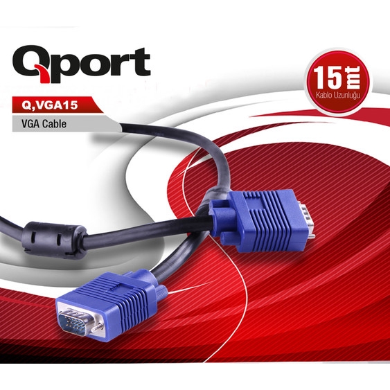 Qport%20Q-vga15%2015mt%20Vga%20Kablo