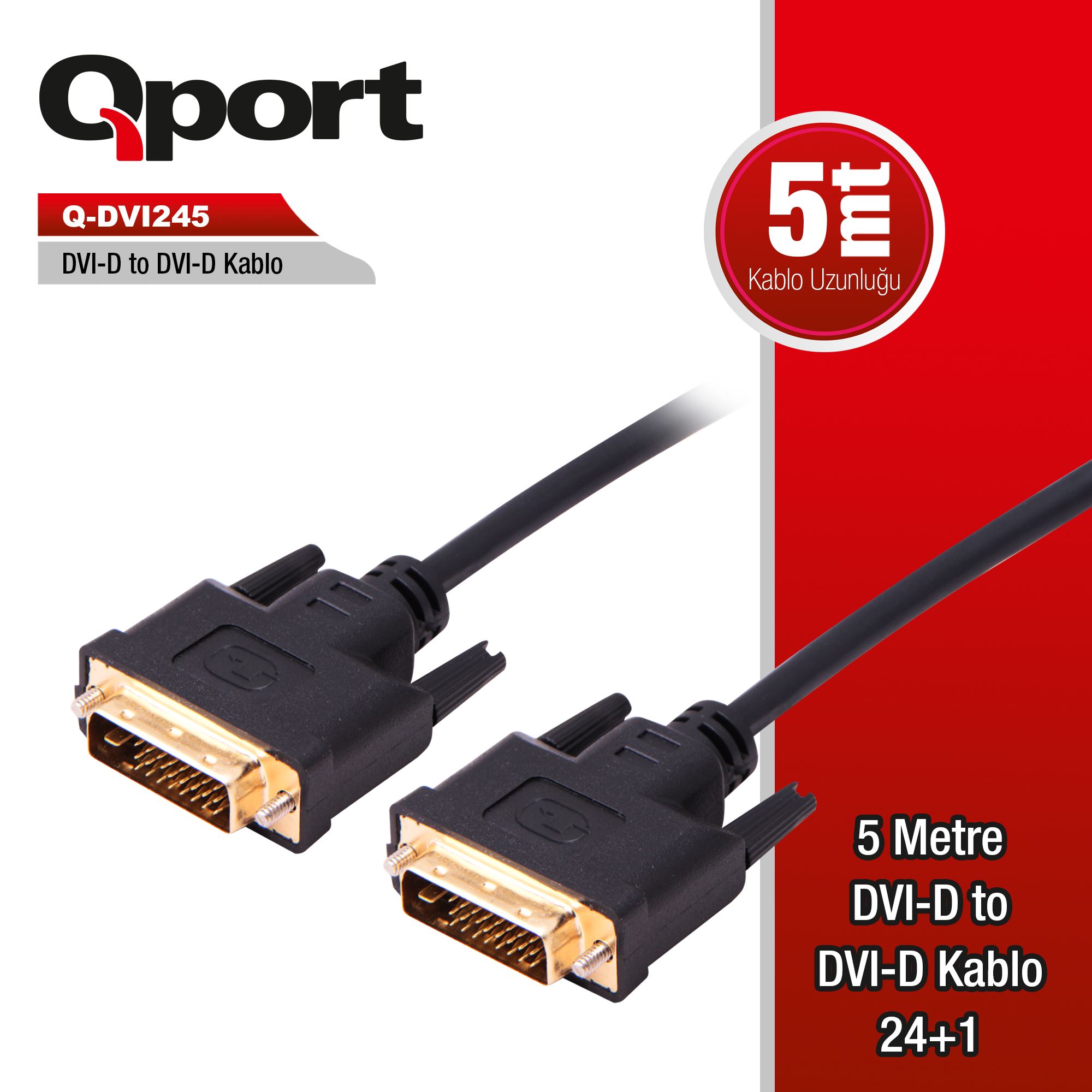 Qport%20Q-dvı245%2024+1%20M/m%205mt%20Dvı%20Kablo