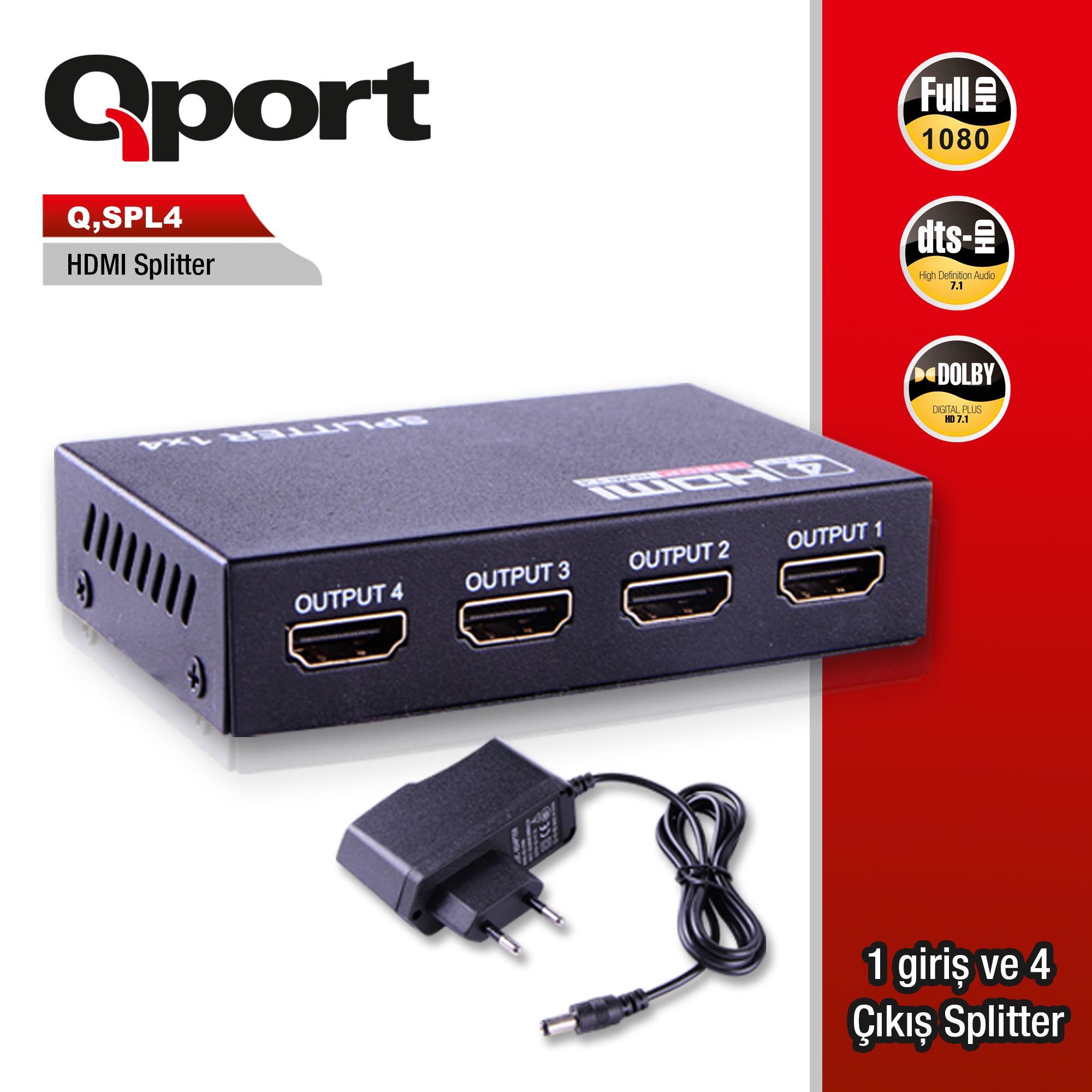 Qport%20Q-spl4%204%20Port%20Fhd%20Hdmı%20Çoklayıcı