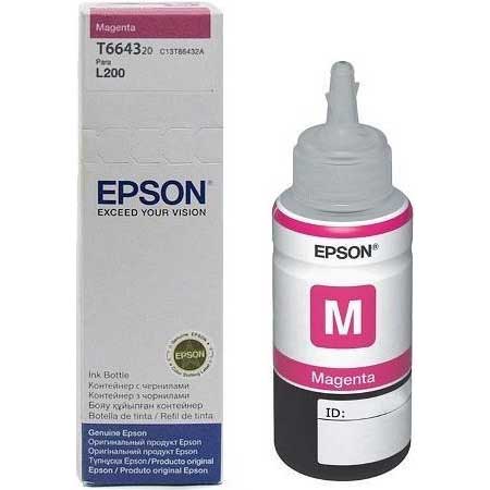 Epson%20C13t66434a%20Kırmızı%20L100-l110-l200-l210-l300-l550%20Mürekkep%2070ml