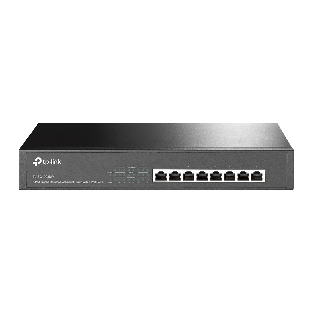 Tp-lınk%20Tl-sg1008mp%208%20Port%2010/100/1000%208%20Port%20Poe+%20Yonetılemez%20Rack%20Mount%20Swıtch