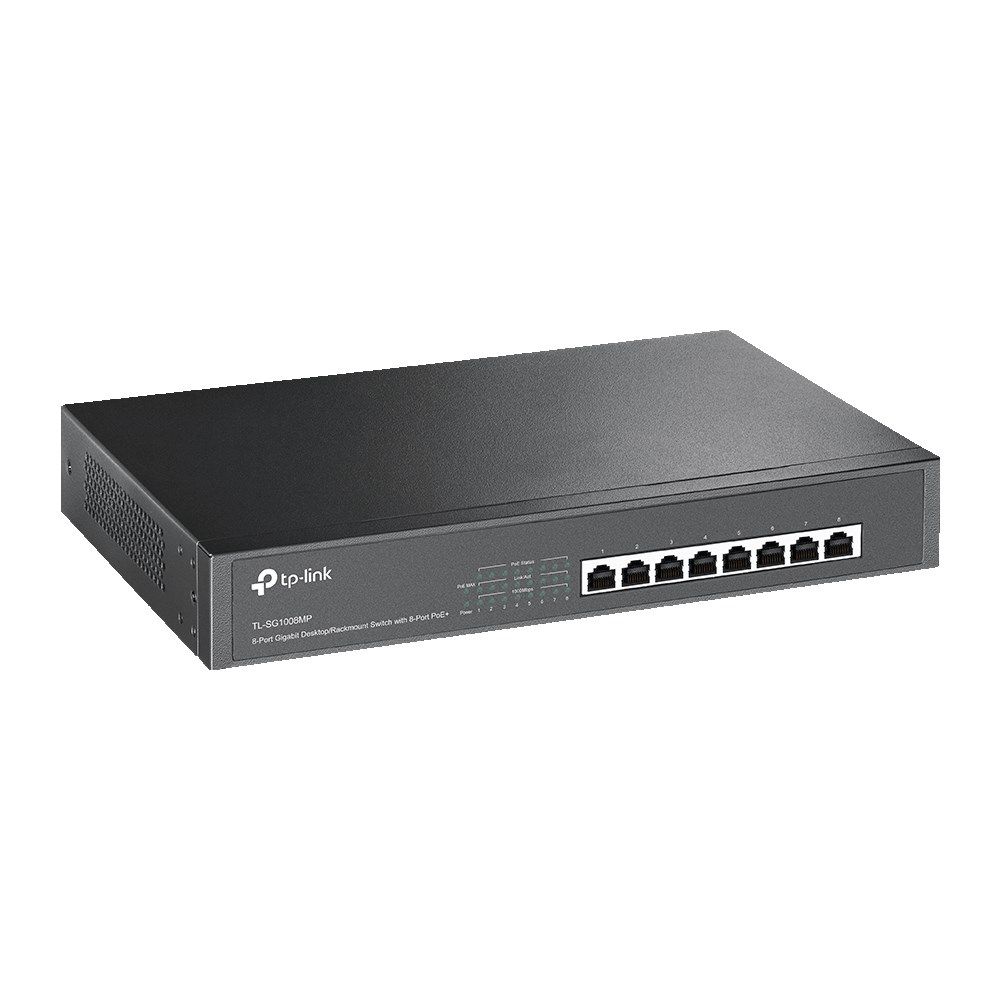 Tp-lınk%20Tl-sg1008mp%208%20Port%2010/100/1000%208%20Port%20Poe+%20Yonetılemez%20Rack%20Mount%20Swıtch