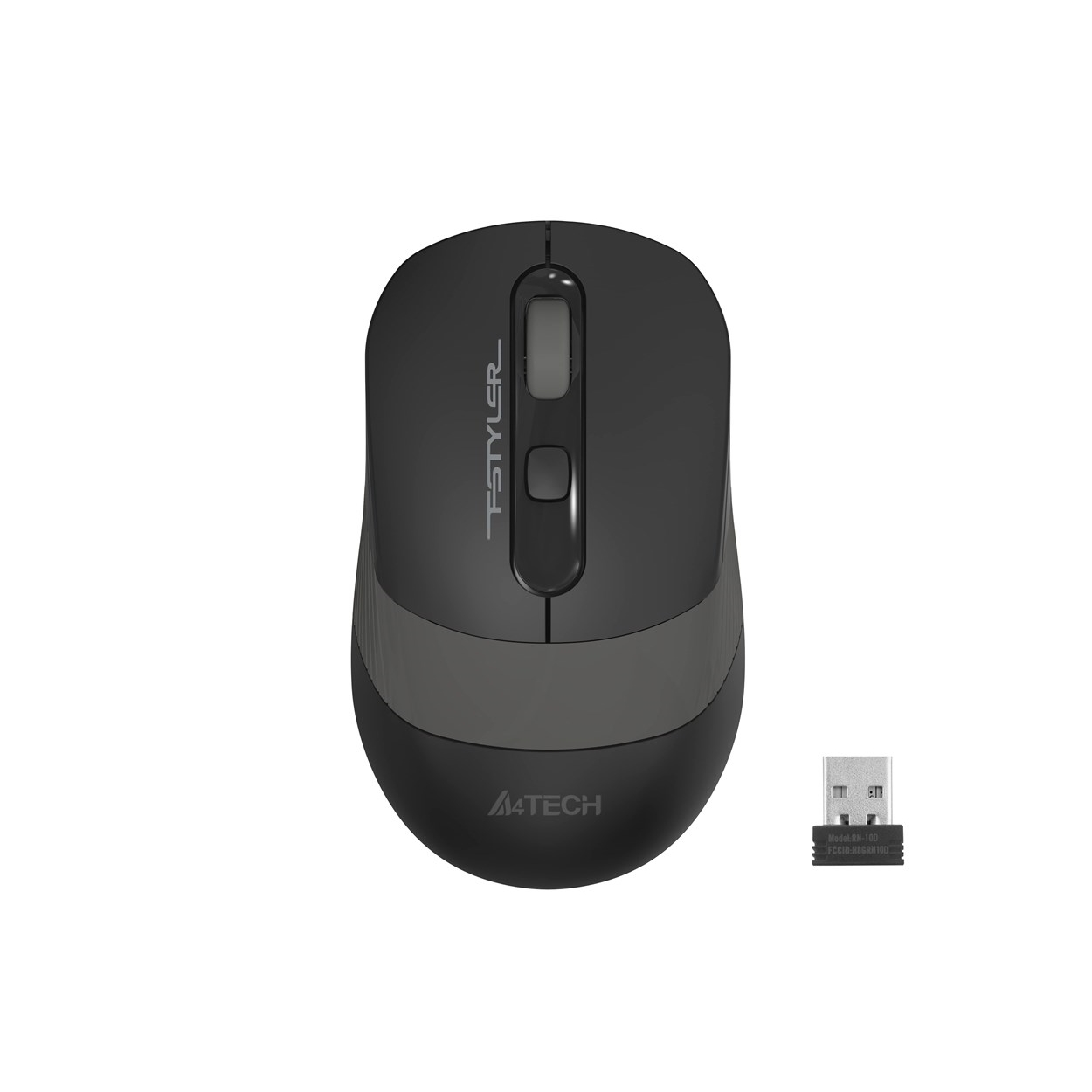 A4%20Tech%20Fg10%20Kablosuz%202000dpı%20Grı%20Mouse