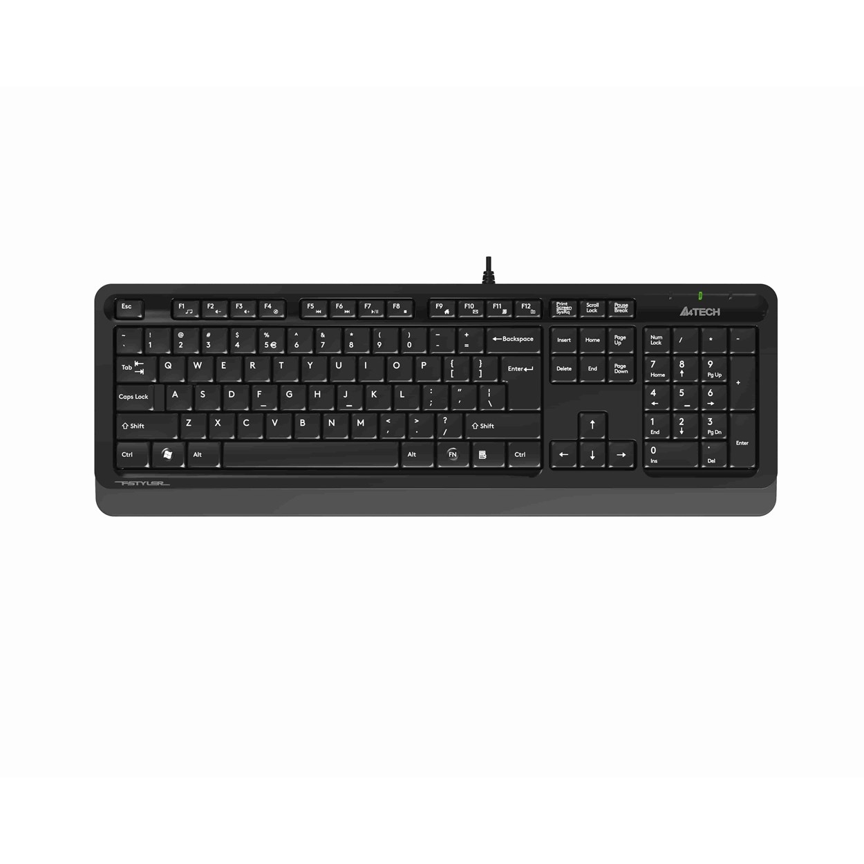 A4%20Tech%20Fk10%20Tr%20Usb%20Multimedya%20Gri%20Q%20Klavye