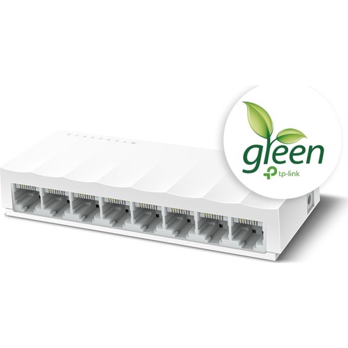 Tp-lınk%20Ls1008%208%20Port%2010/100%20Yonetılemez%20Desktop%20Swıtch%20Plastik%20Kasa