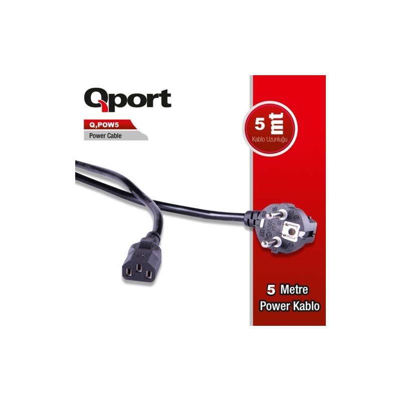 Qport%20Q-pow5%205mt%20Power%20Kablo