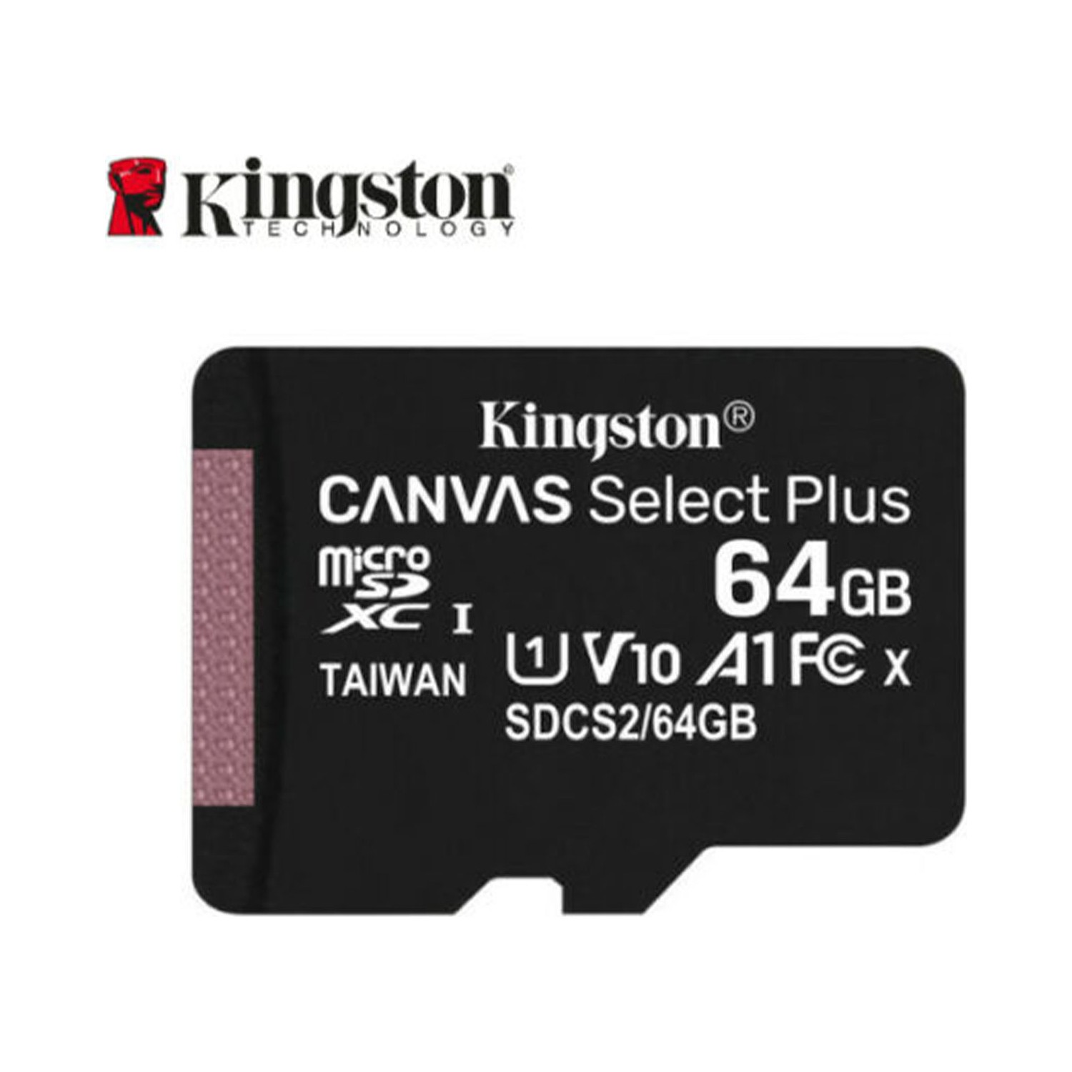 Kıngston%20Canvas%20Select%20Plus%2064gb%20Mıcro%20Sdhc%20Class10%20Uhs-ı%2080mb/s%20Hafıza%20Kartı%20Sdcs2-64gb