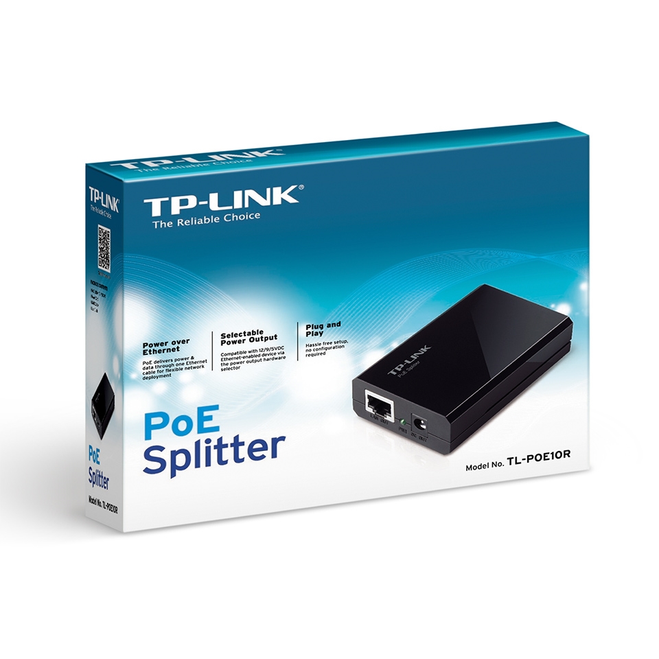 Tp-lınk%20Tl-poe10r%20Gıgabıt%20Poe%20Splıtter