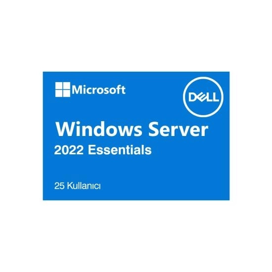 Mıcrosoft%20Wındows%202022%20Server%20Essentıals%20Rok%20Dell%20Server%20Yazılımı%20W2k22esn-rok