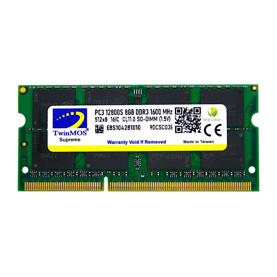 Twınmos%208gb%201600mhz%20Ddr3%201.5v%20Mdd38gb1600n%20Notebook%20Ram
