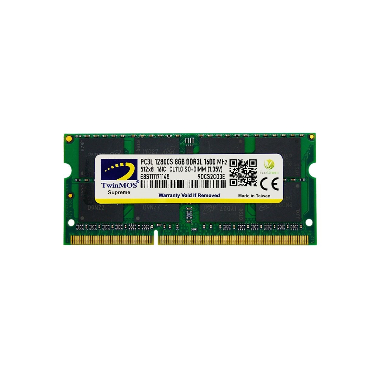 Twınmos%208gb%201600mhz%20Ddr3%201.35v%20Mdd3l8gb1600n%20Notebook%20Ram