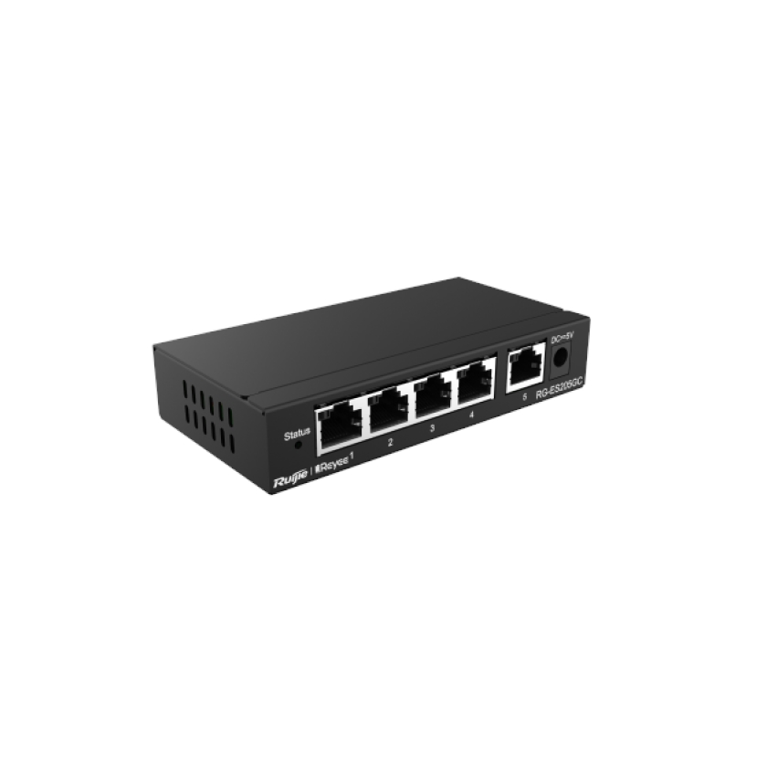 Ruıjıe%20Reyee%20Rg-es205gc%205%20Port%2010/100/1000%20Ruıjıe%20Cloud%20Yonetılebilir%20Desktop%20Swıtch%20Metal%20Kasa