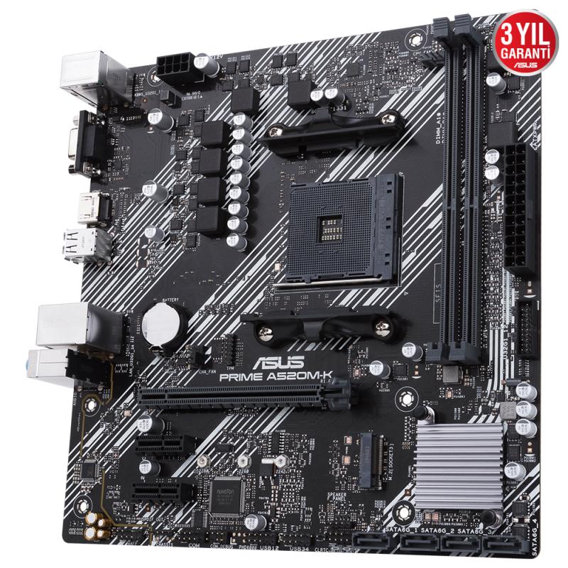 Asus%20Prıme%20A520m-k%202xddr4%20Vga%20Hdmı%201xm2%20Am4%20Anakart