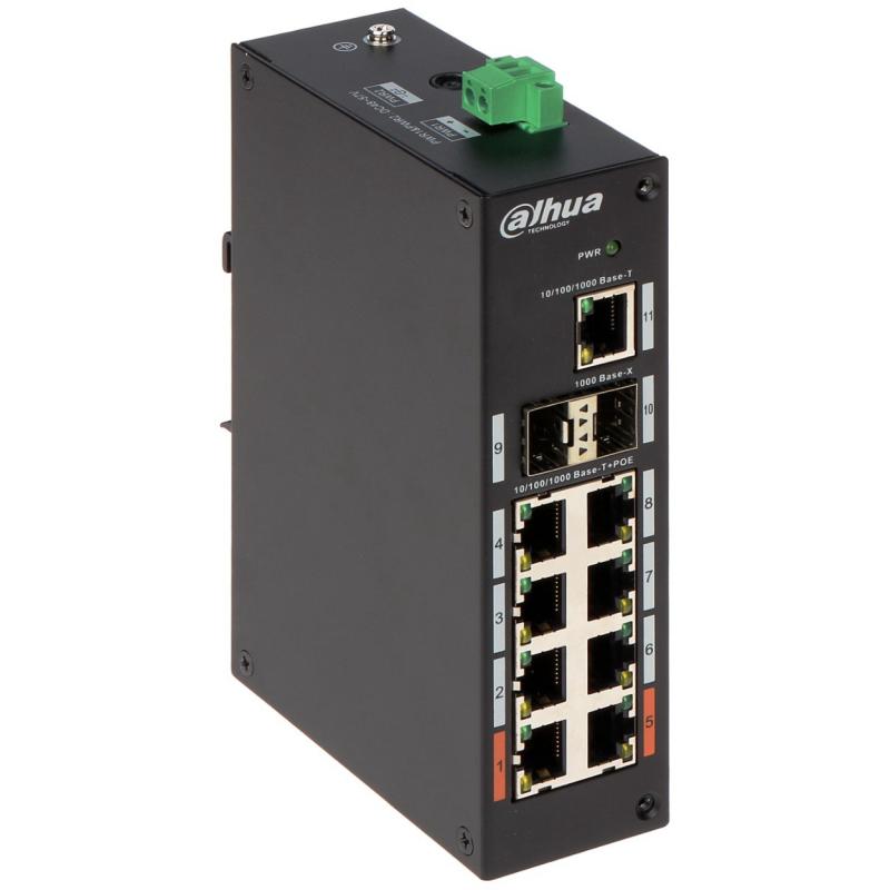 DAHUA%20PFS3211-8GT-120-V2%208%20PORT%2010/100/1000%201GE%20UPLINK,%202xSFP%20120W%20POE%20ENDUSTRIYEL%20SWITCH