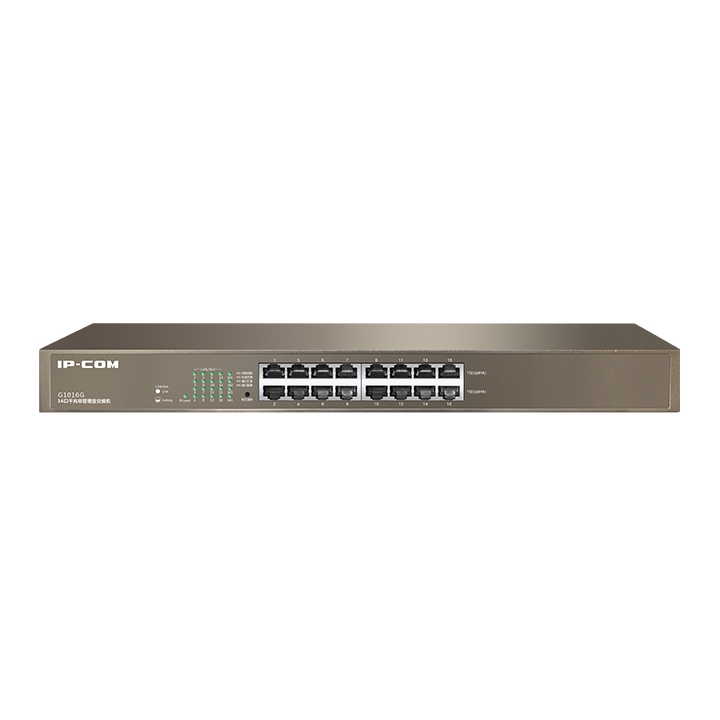 Ip-com%20Ip-g1016g%2016%20Port%2010/100/1000%20Yonetılemez%20Rack%20Mount%20Swıtch%20Metal%20Kasa