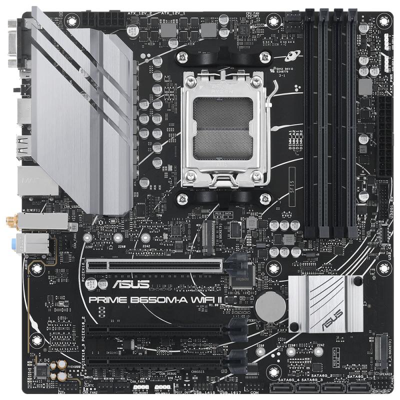 Asus%20Prıme%20B650m-a%20Wıfı%20Iı%204xddr5%20Dp+vga+hdmı%202xm.2%20Am5%20Anakart