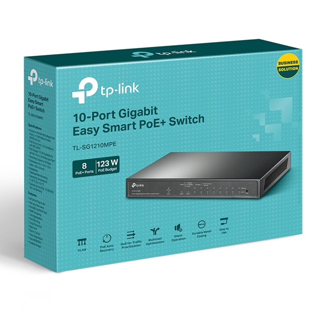 Tp-lınk%20Tl-sg1210mpe%2010%20Port%2010/100/1000%208%20Port%20Poe+%201xsfp%20Easy%20Smart%20Desktop%20Swıtch