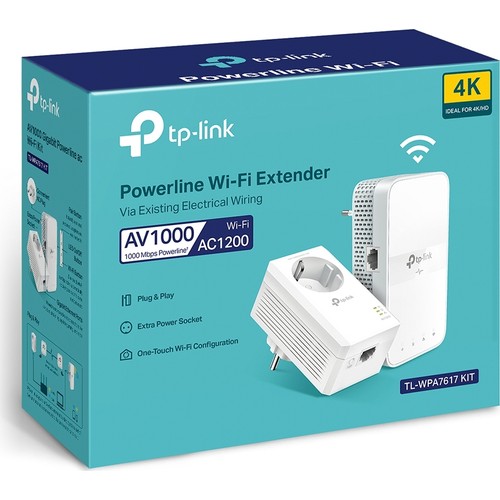Tp-lınk%20Tl-wpa7617%20Kıt%20Av1000%201167mbps%20Dualband%20Indoor%20Powerlıne%20Adaptor