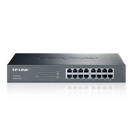Tp-lınk%20Tl-sg1016d%2016%20Port%2010/100/1000%20Yonetılemez%20Rack%20Mount%20Swıtch