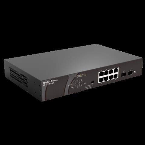 Ruıjıe%20Reyee%20Rg-es110gds-p%208%20Port%2010/100/1000%208%20Port%20Poe%202%20Port%20Uplınk%20120w%20Yonetılemez%20Desktop%20Swıtch