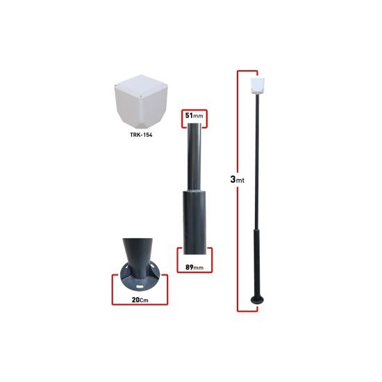 Trk%203%20Metre%2089x51x2mm%20(+%20Küp)%20Kamera%20Direk