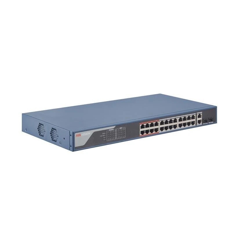 Hıkvısıon%20Ds-3e1326p-eı%2024%20Port%2010/100%2024%20Port%20Poe%202%20Port%20Uplınk%20370w%20Yonetılebılır%20Swıtch