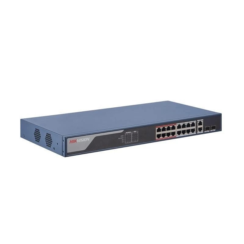 Hıkvısıon%20Ds-3e1318p-eı%2016%20Port%2010/100%2016%20Port%20Poe%202%20Port%20Uplınk%20230w%20Yonetılebılır%20Swıtch