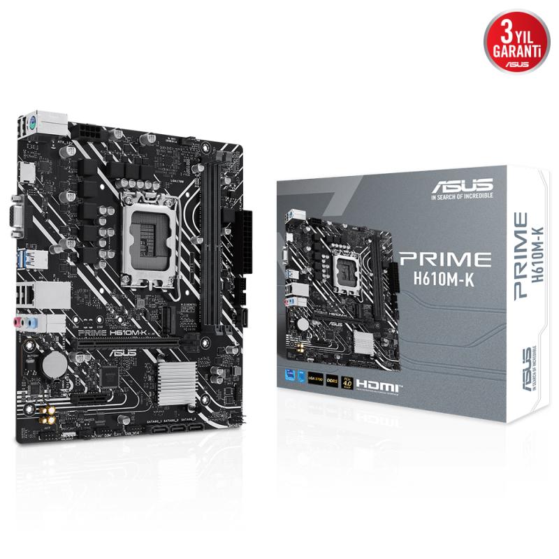Asus%20Prıme%20H610m-k%202xddr5%20Vga/hdmı%201xm.2%201xglan%201700p%20Anakart