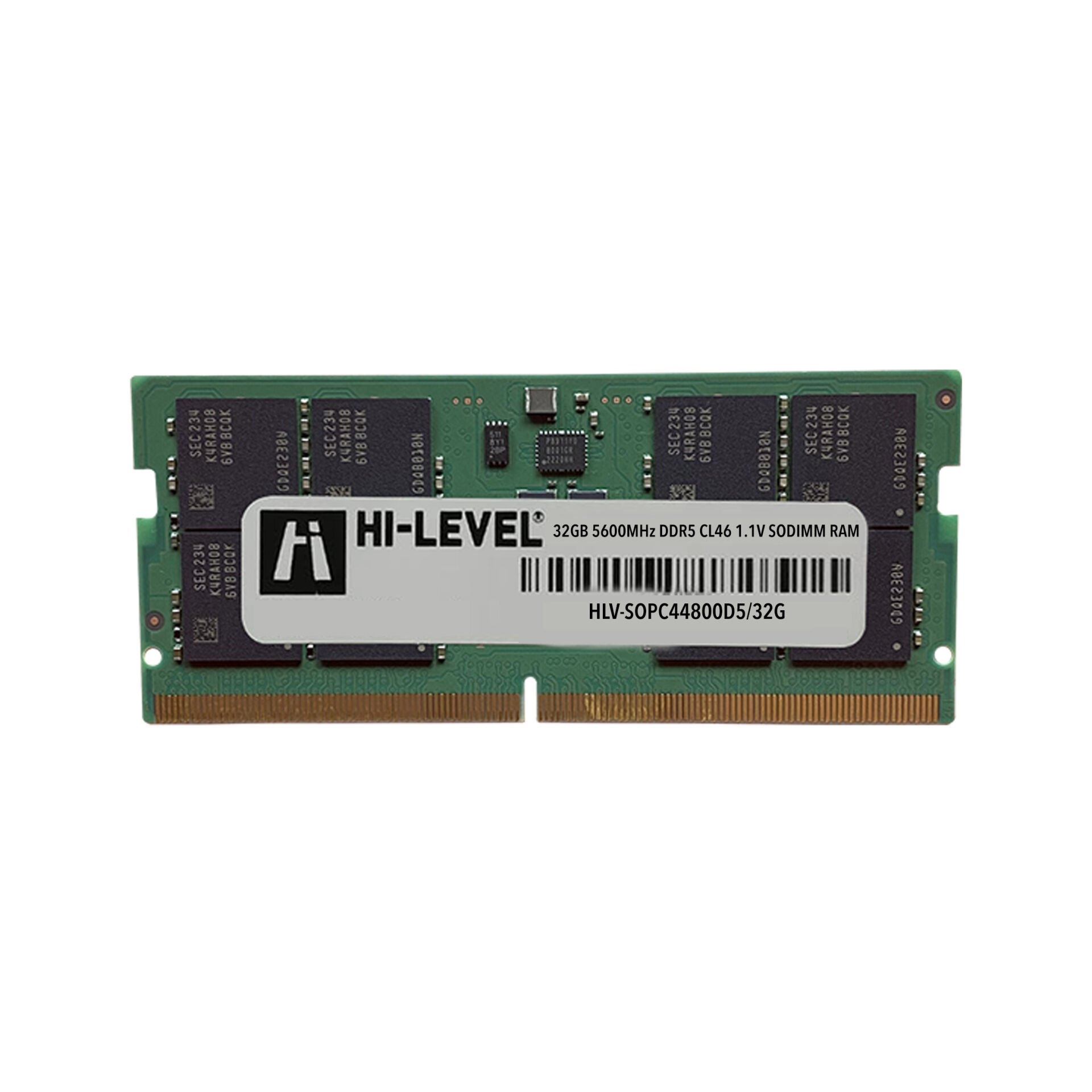Hı-level%2032gb%205600mhz%20Ddr5%201.1v%20Hlv-sopc44800d5/32g%20Notebook%20Ram