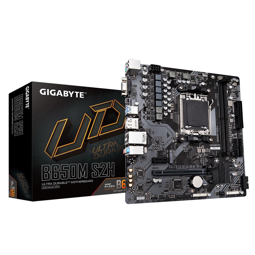 Gıgabyte%20B650m-s2h%202xddr5%20Dp+vga+hdmı%201xm.2%20Am5%20Anakart