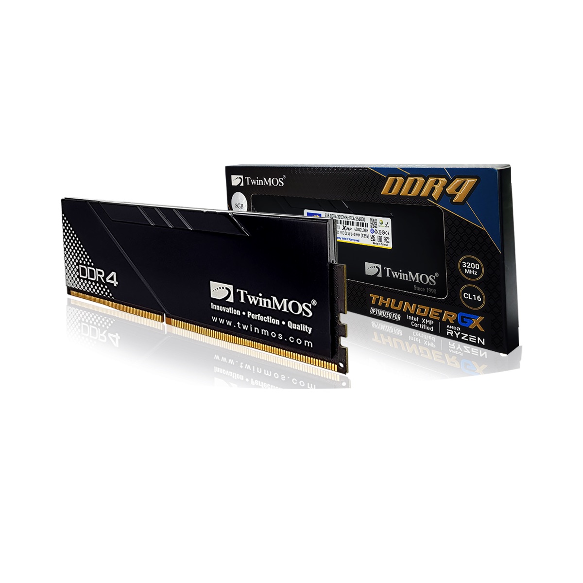 TWINMOS%208GB%203200MHZ%20DDR4%20THUNDERGX%20SOĞUTUCULU%20TMD48GB3200D16BKGX%20PC%20RAM