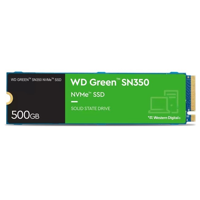 Wd%20Sn350%20500gb%202400/1500/mb/s%20M2%20Pcıe%20Nvme%20Ssd%20Wds500g2g0c