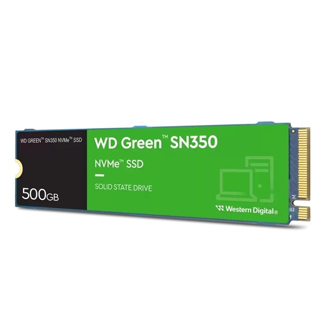 Wd%20Sn350%20500gb%202400/1500/mb/s%20M2%20Pcıe%20Nvme%20Ssd%20Wds500g2g0c