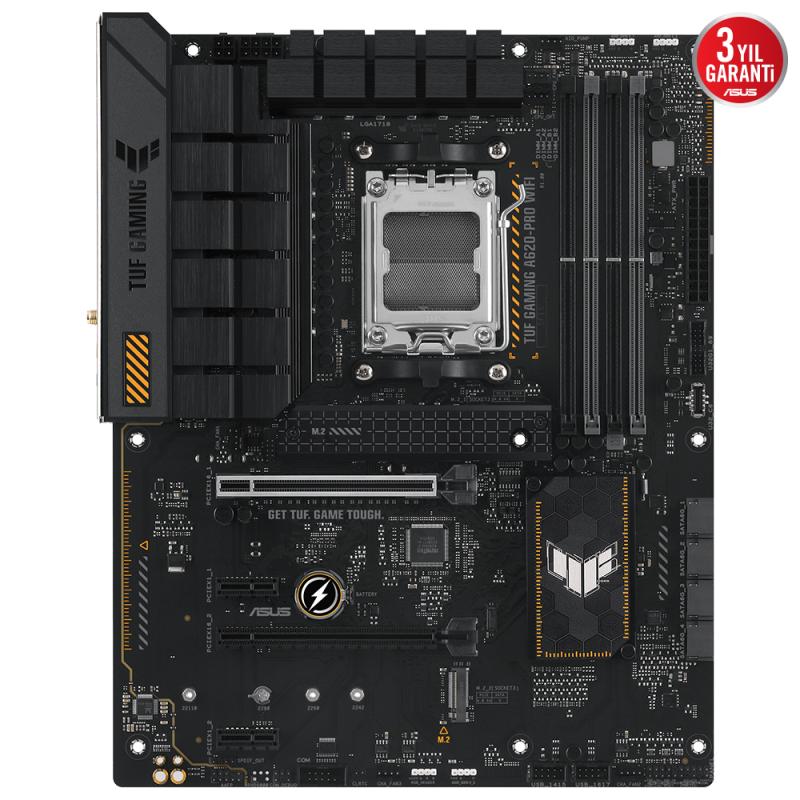Asus%20Tuf%20Gamıng%20A620-pro%20Wıfı%204xddr5%202xdp/1xhdmı%202xm.2%20Am5%20Anakart