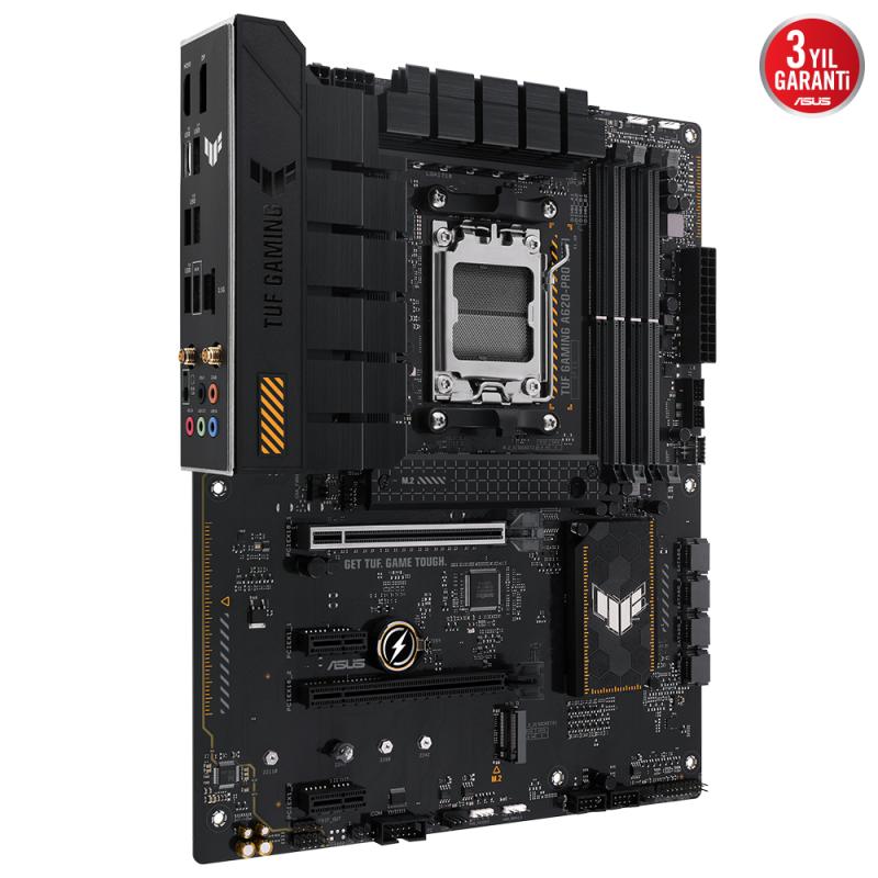 Asus%20Tuf%20Gamıng%20A620-pro%20Wıfı%204xddr5%202xdp/1xhdmı%202xm.2%20Am5%20Anakart