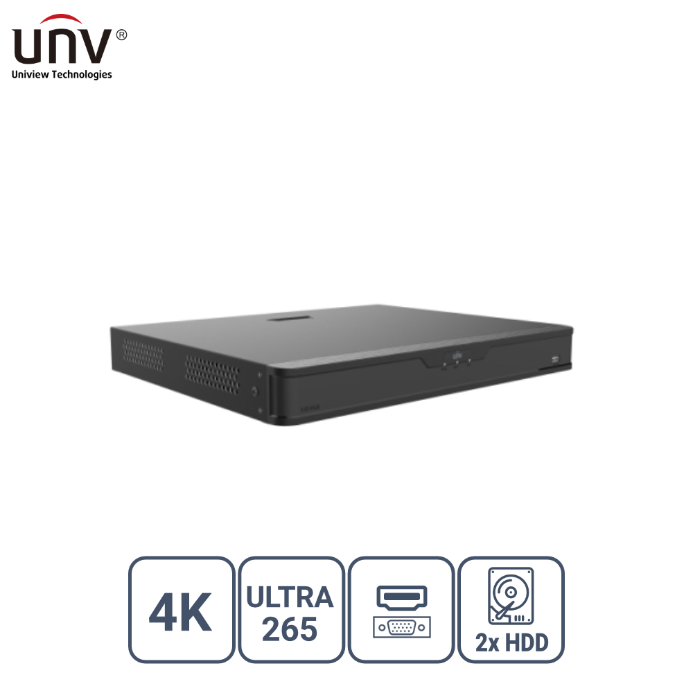 Unıvıew%20Xvr302-32q3%2032%20Kanal%208mp%202x%20Hdd%20H65+%20Hibrit%20Dvr%20Kayıt%20Cihazı