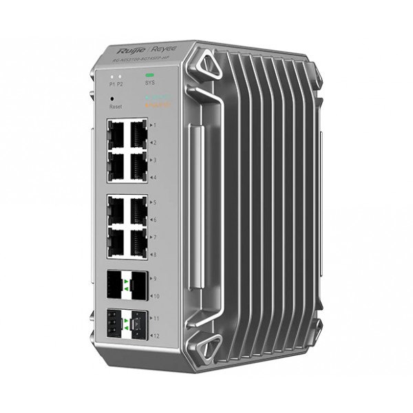 Ruıjıe%20Reyee%20Rg-nıs3100-8gt4sfp-hp%208%20Port%2010/100/1000%208%20Port%20Poe%204%20X%20Sfp%20240%20Watt%20Rujıe%20Cloud%20Yonetılebılır%20Endüstriyel