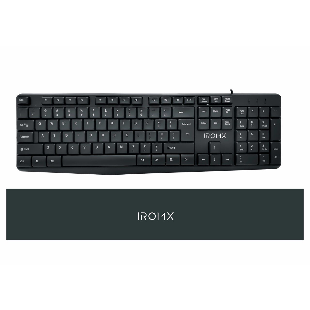 Iromx%20Sk10x%20Tr%20Kablolu%20Standart%20Siyah%20Q%20Klavye