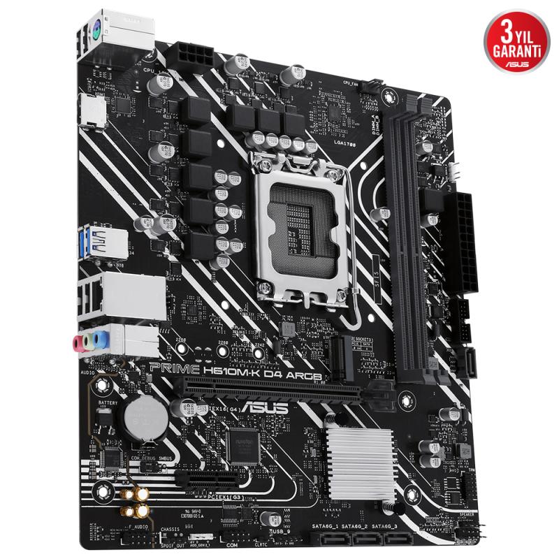 Asus%20Prıme%20H610m-k%20D4%20Argb%202xddr4%20Vga/hdmı%201xm.2%201xglan%201700p%20Anakart