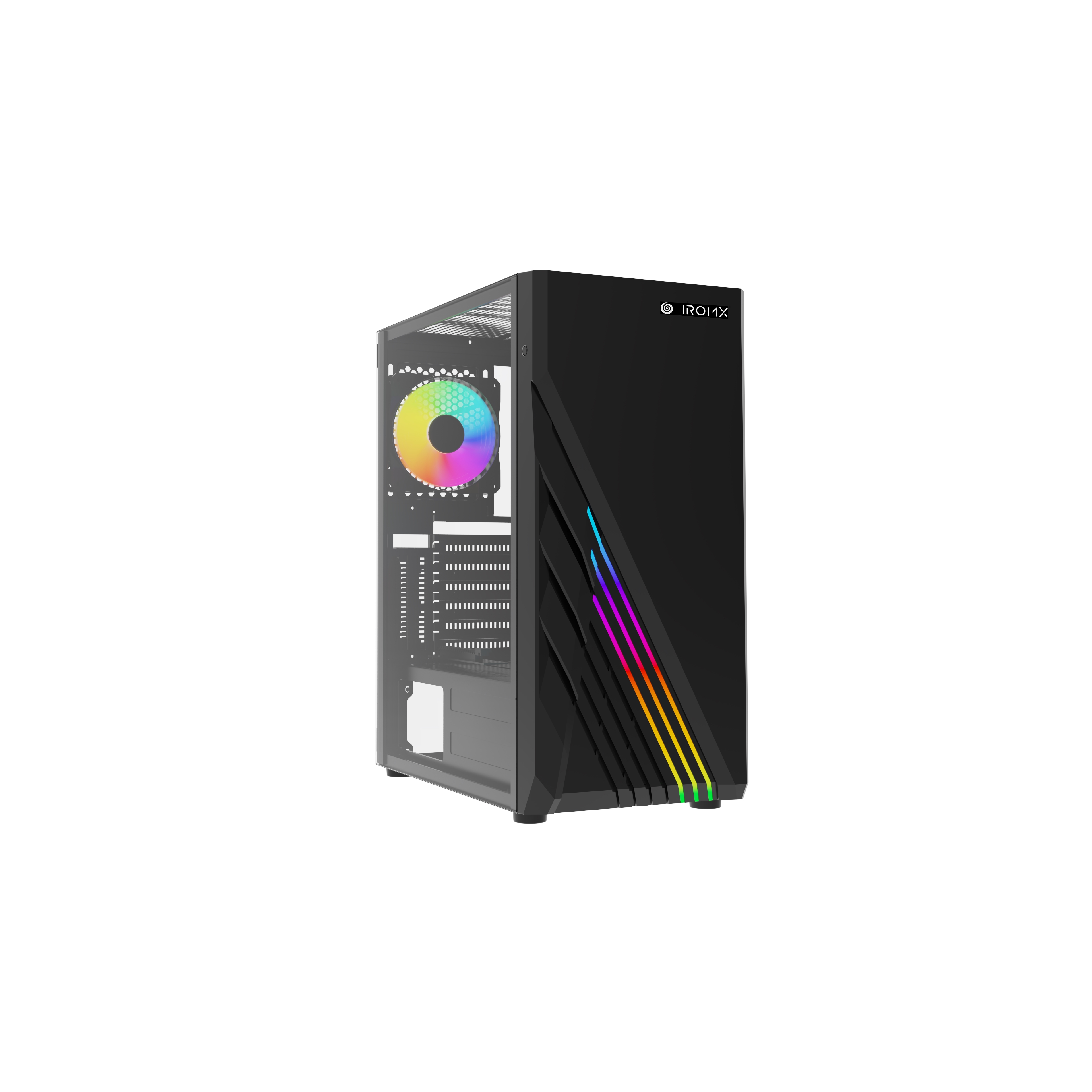 Iromx%20Ranger%20Btx-55g%20550w%2080+%20Bronze%204x12cm%20Argb%20Fan%20Atx%202xusb3.0%20Siyah%20Kasa