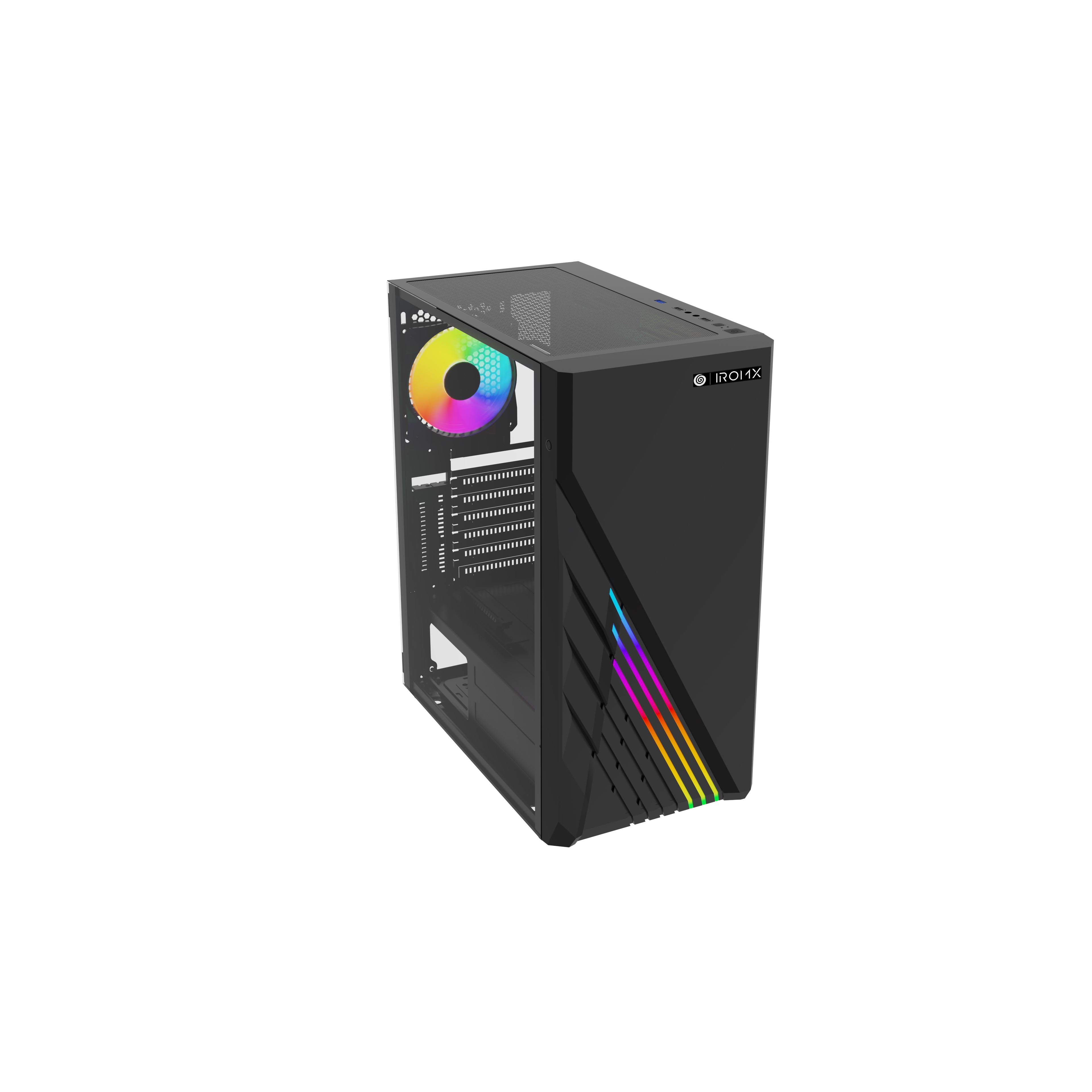 Iromx%20Ranger%20Btx-55g%20550w%2080+%20Bronze%204x12cm%20Argb%20Fan%20Atx%202xusb3.0%20Siyah%20Kasa