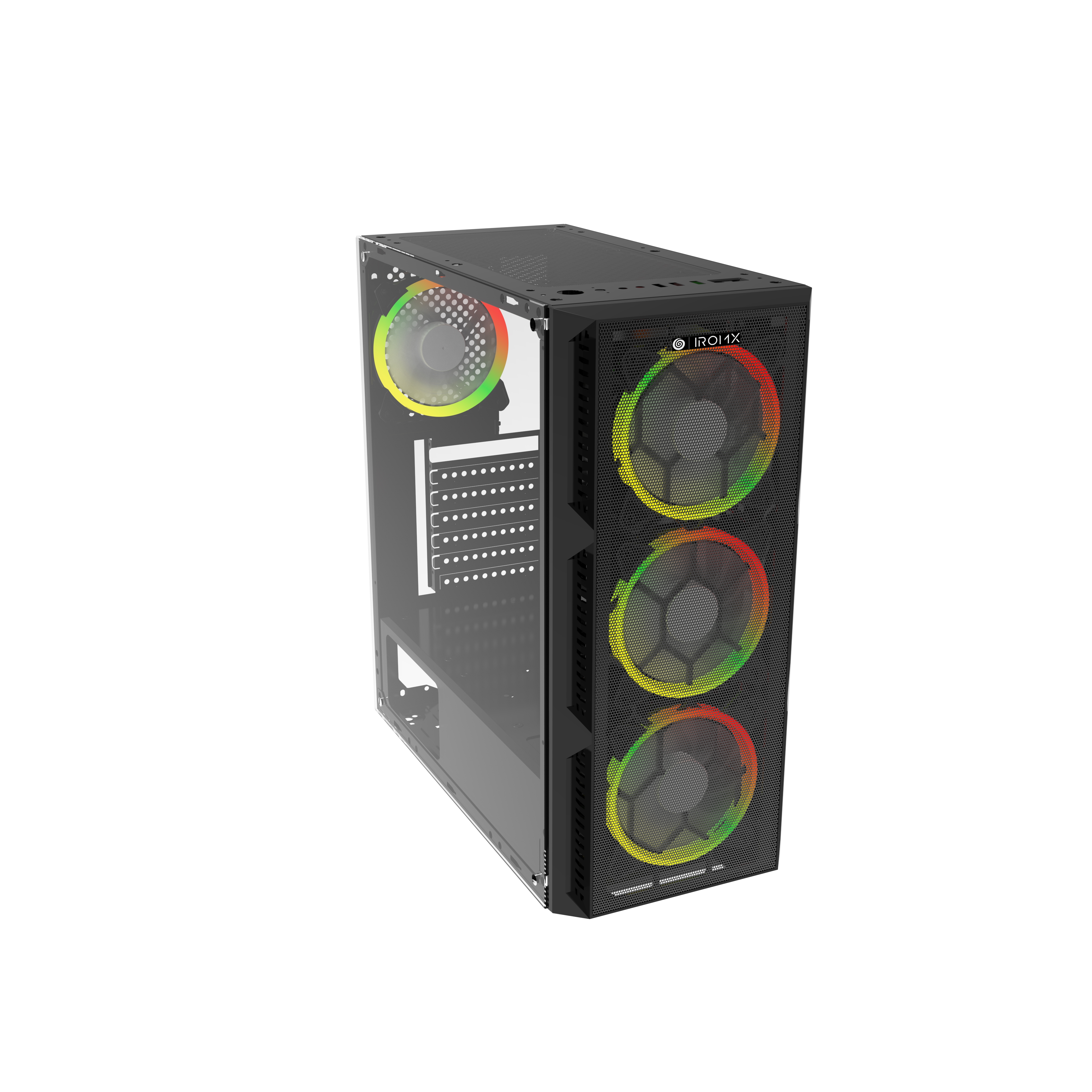 Iromx%20Space%20Btx-65g%20650w%2080+%204x%20Raınbow%20Fıxed%20Led%20Fan%20Atx%202xusb3.0%20Siyah%20Kasa