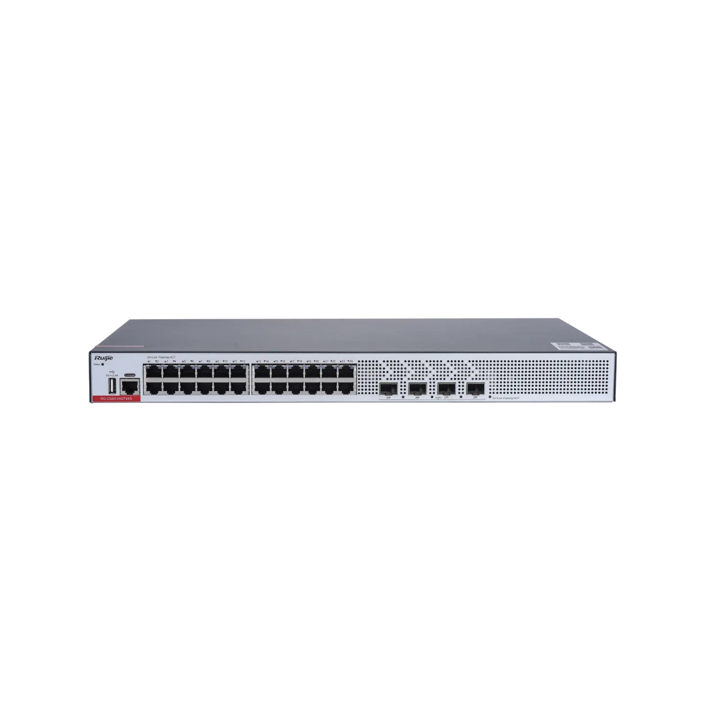 Ruıjıe%20Rg-cs83-24gt4xs%2024%20Port%2010/100/1000%204-port%201g/10g%20L3%20Yönetilebilir%20Rack%20Mount%20Swıtch