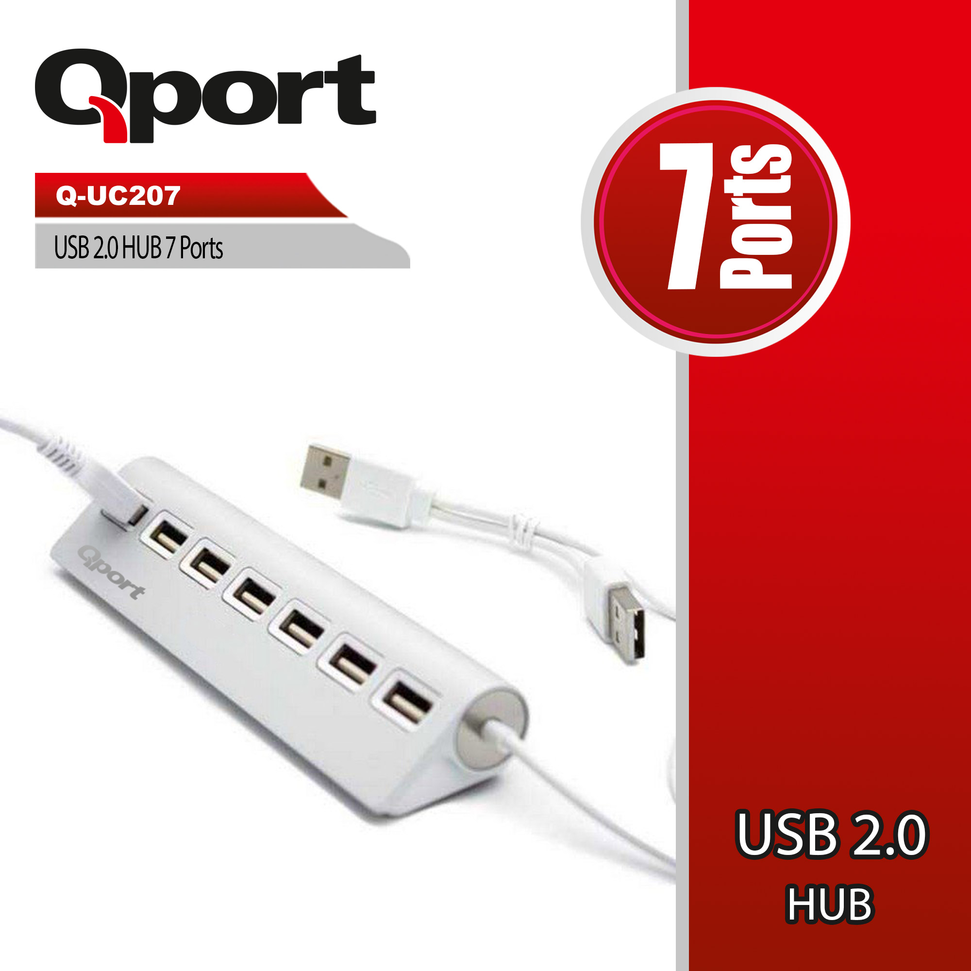 Qport%20Q-uc207%207%20Port%20Usb%20Metal%20Usb%20Çoklayıcı